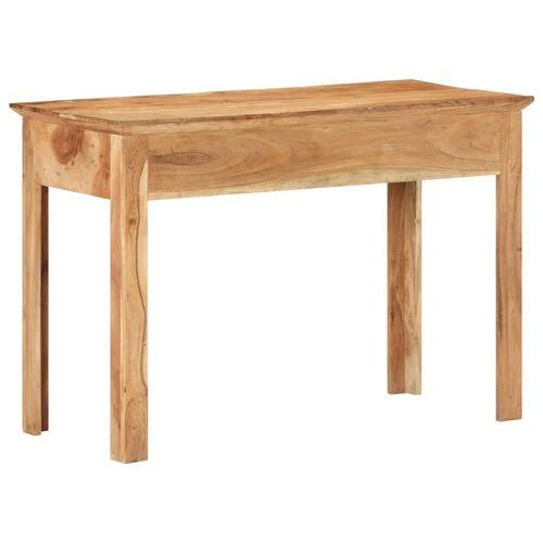 vidaXL Solid Reclaimed Wood Desk 110x50x75 cm Vintage Handmade Design for Home Office Use by vidaXL
