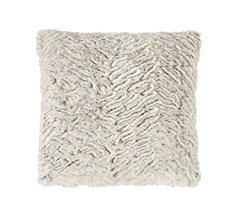 Sleepdown TEXTURED FAUX FUR CUSHION NATURAL - Cushions