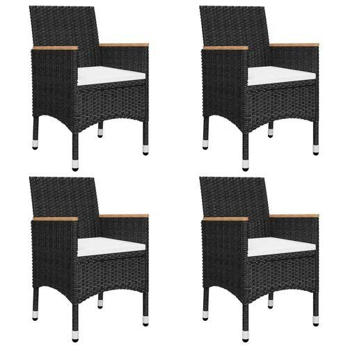 Elegant Acacia Wood Garden Dining Set with Cushions for Outdoor Entertaining by vidaXL