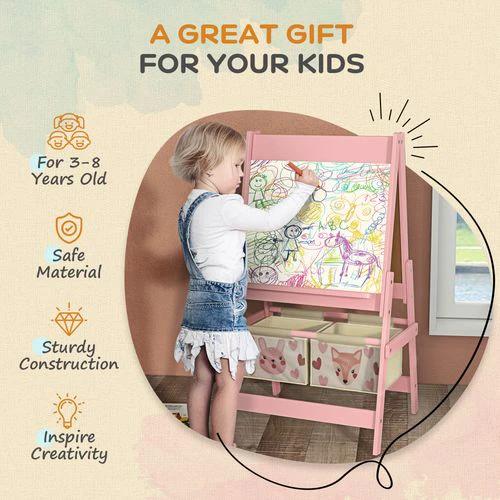 AIYAPLAY AIYAPLAY Kids Easel 3in1 Chalk Whiteboard - Whiteboard