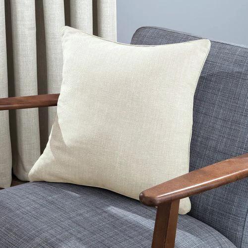 Sleepdown LINEN LOOK CUSHION CREAM 45CM - Cushions
