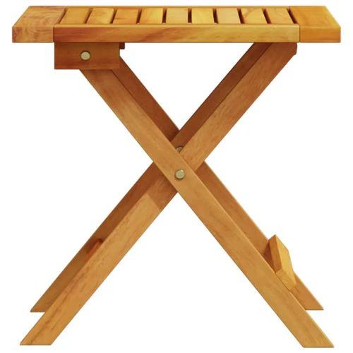 vidaXL vidaXL Garden Side Table 40x40x40 cm Solid Wood Acacia - Garden Table