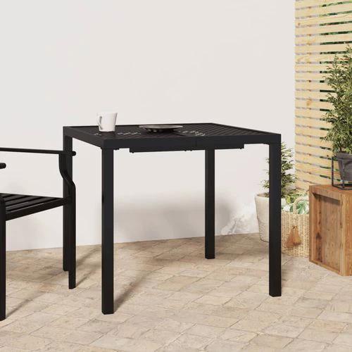 vidaXL Garden Table Anthracite 50x50x72 cm Steel by vidaXL