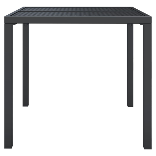 vidaXL vidaXL Garden Table Anthracite 50x50x72 cm Steel -
