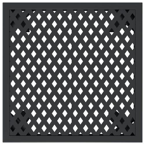 vidaXL Garden Table Anthracite 50x50x72 cm Steel by vidaXL