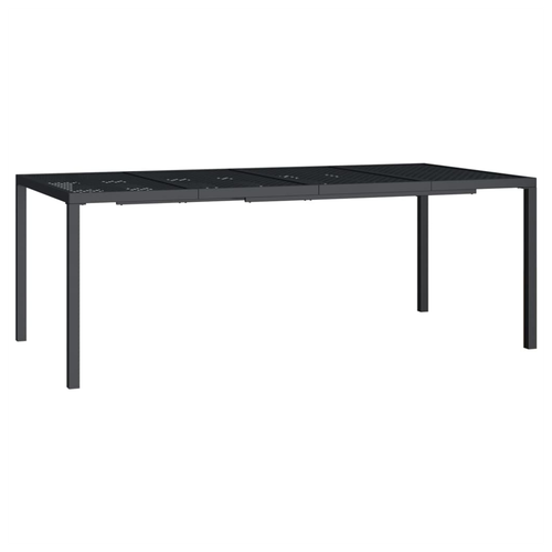 vidaXL vidaXL Garden Table Anthracite 50x50x72 cm Steel -