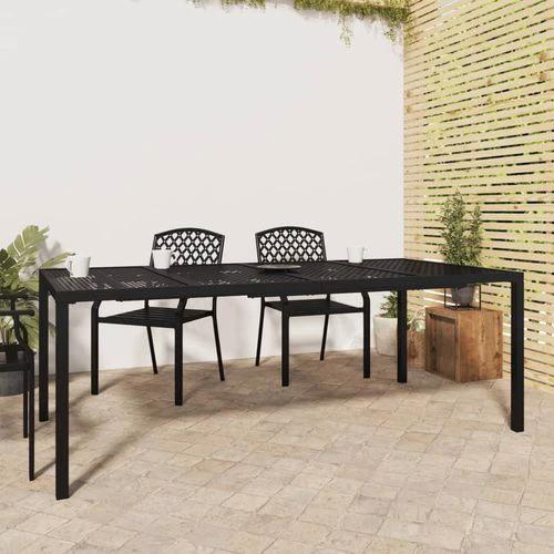vidaXL Garden Table Anthracite 50x50x72 cm Steel by vidaXL