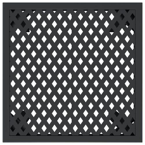 vidaXL Garden Table Anthracite 50x50x72 cm Steel by vidaXL