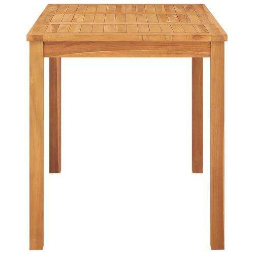 vidaXL Garden Table 80x80x77 cm Solid Teak Wood -