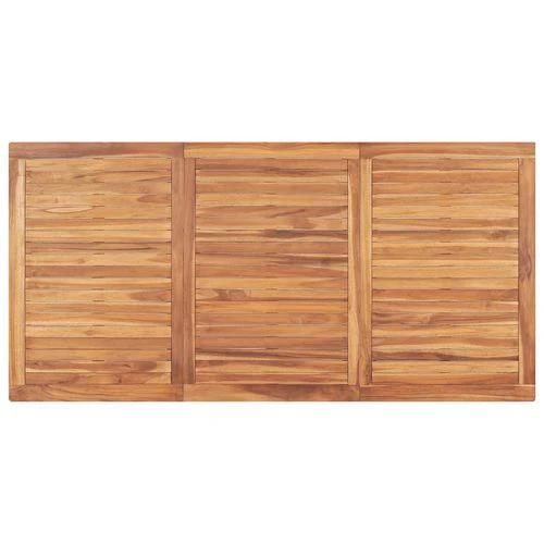 vidaXL Garden Table 80x80x77 cm Solid Teak Wood by vidaXL