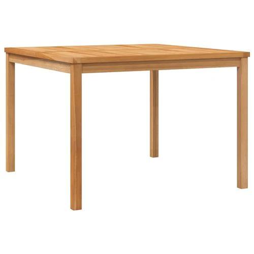 vidaXL Garden Table 80x80x77 cm Solid Teak Wood -