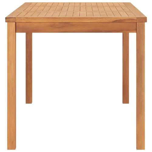 vidaXL Garden Table 80x80x77 cm Solid Teak Wood -