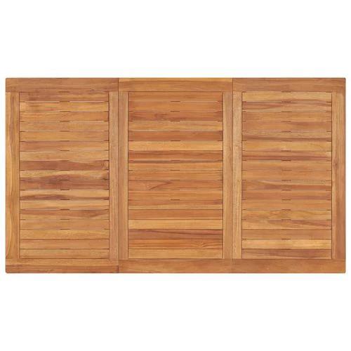 vidaXL Garden Table 80x80x77 cm Solid Teak Wood -