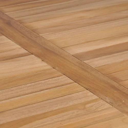 vidaXL Garden Table 80x80x77 cm Solid Teak Wood -