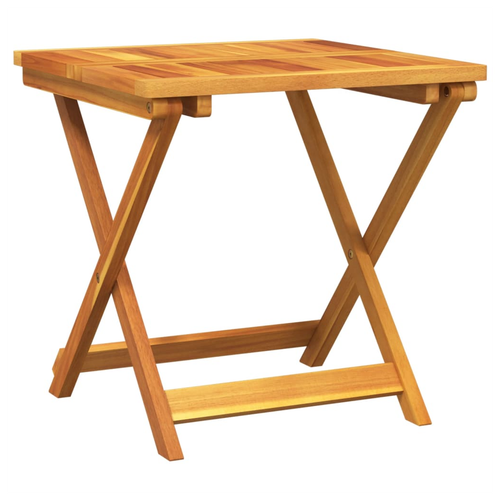 vidaXL vidaXL Folding Garden Table 50x50x50 cm Solid Wood Acacia -