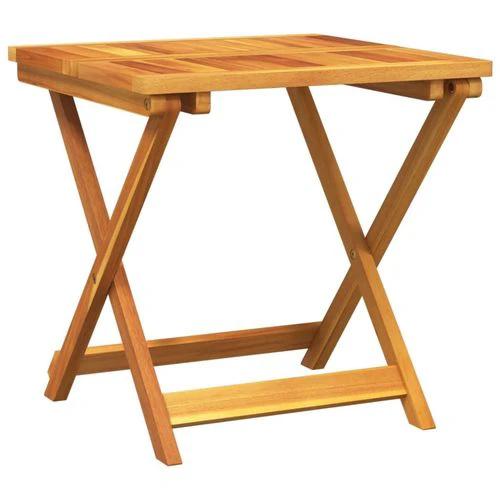 vidaXL vidaXL Folding Garden Table 50x50x50 cm Solid Wood Acacia -