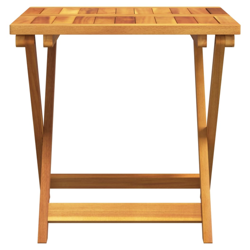 vidaXL vidaXL Folding Garden Table 50x50x50 cm Solid Wood Acacia -