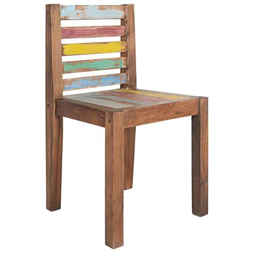 vidaXL vidaXL Dining Chairs 2 pcs Solid Reclaimed Wood -