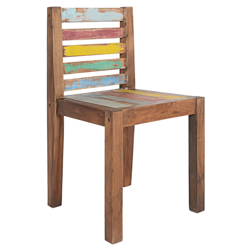 vidaXL vidaXL Dining Chairs 2 pcs Solid Reclaimed Wood -