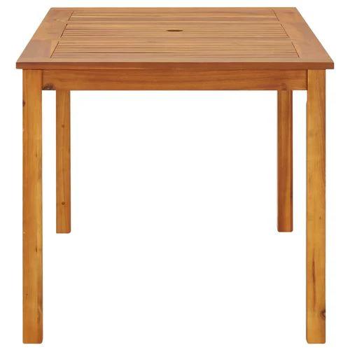vidaXL Garden Table 85x85x74 cm Solid Acacia Wood by vidaXL