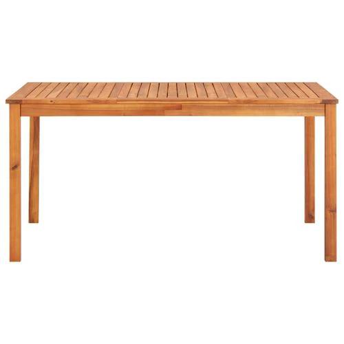 vidaXL Garden Table 88x88x74 cm Solid Acacia Wood by vidaXL