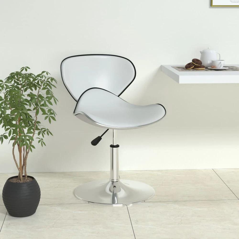 Bar Stool vidaXL White Faux Leather - Bar Stool from vidaXL