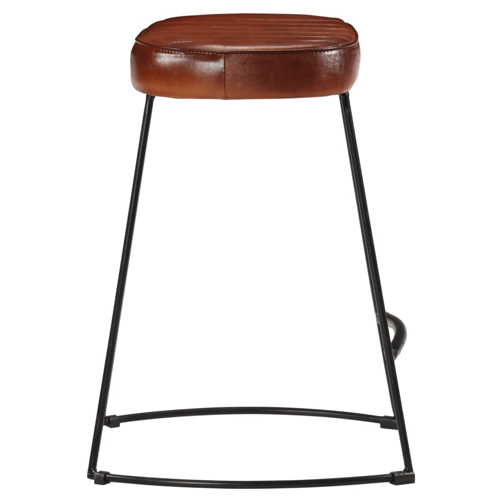 Bar Stools 2 pcs vidaXL Dark Brown 40x29.5x53 cm by vidaXL