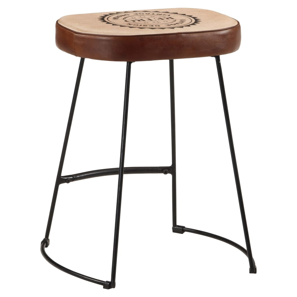 Bar Stools 2 pcs vidaXL Dark Brown 40x29.5x53 cm by vidaXL