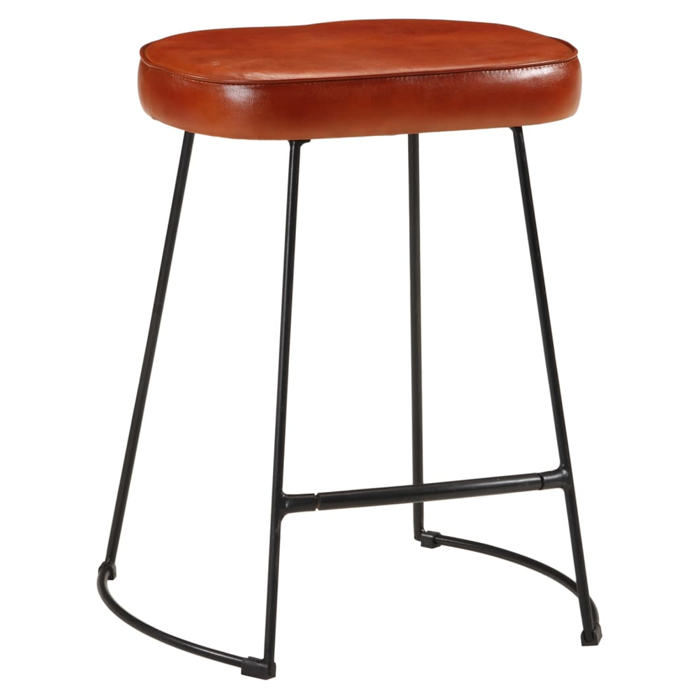 vidaXL Bar Stools 2 pcs vidaXL Dark Brown 40x29.5x53 cm - Uncategorized Bar Stool