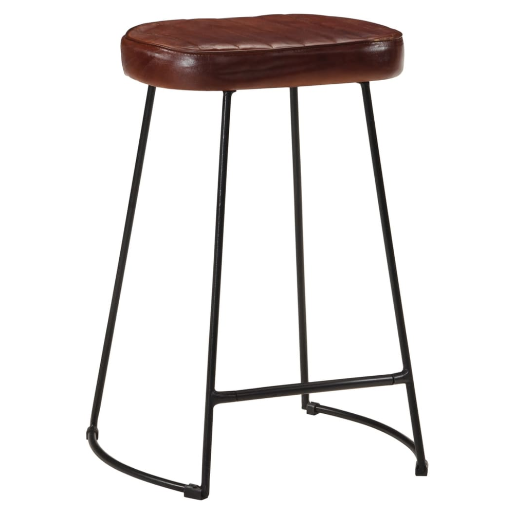 vidaXL Bar Stools 2 pcs vidaXL Dark Brown 41x29x62 cm - Uncategorized Bar Stool