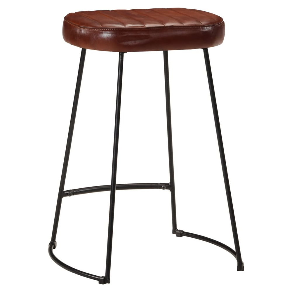 vidaXL Bar Stools 2 pcs vidaXL Dark Brown 41x29x62 cm - Uncategorized Bar Stool