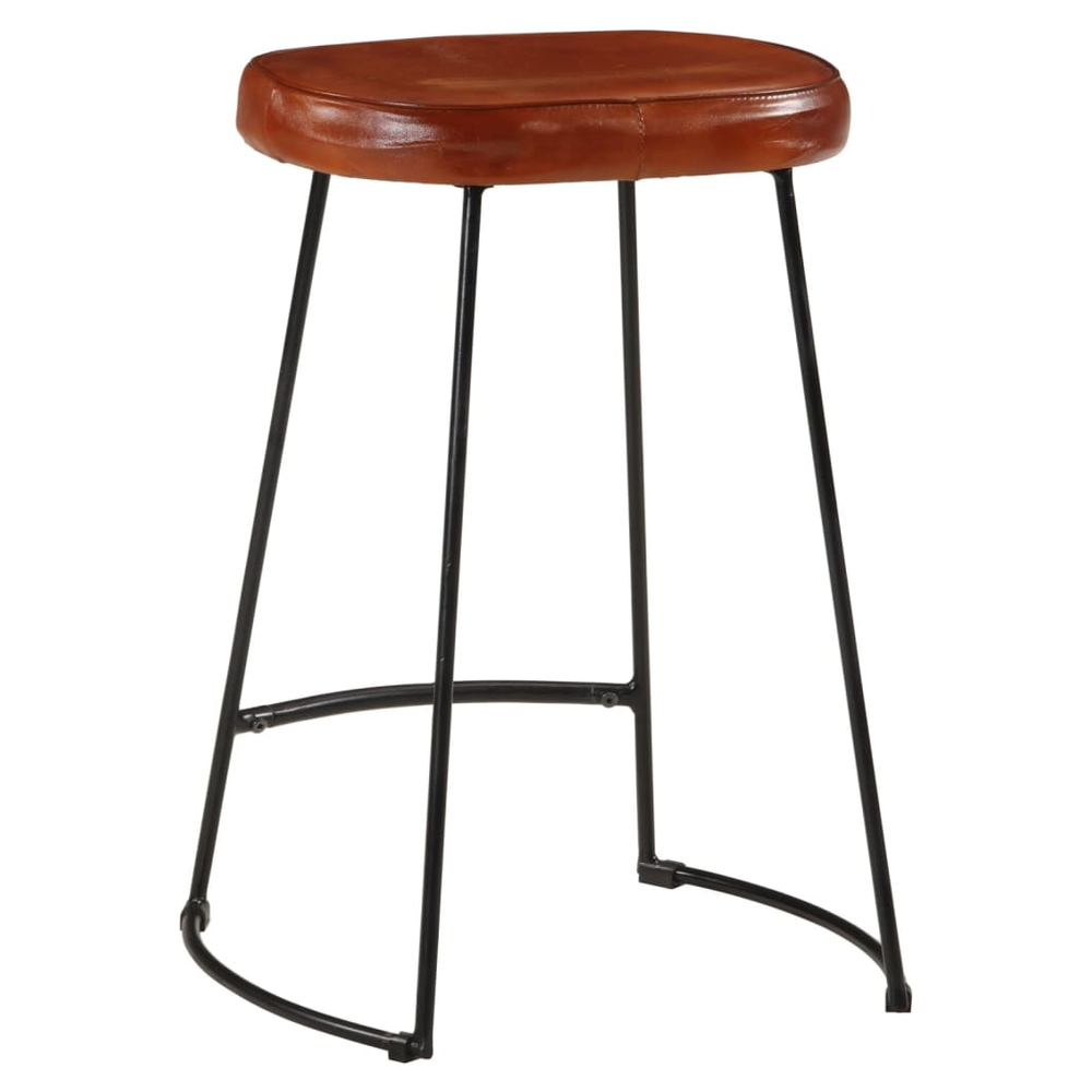 vidaXL Bar Stools 2 pcs vidaXL Dark Brown 41x29x62 cm - Uncategorized Bar Stool
