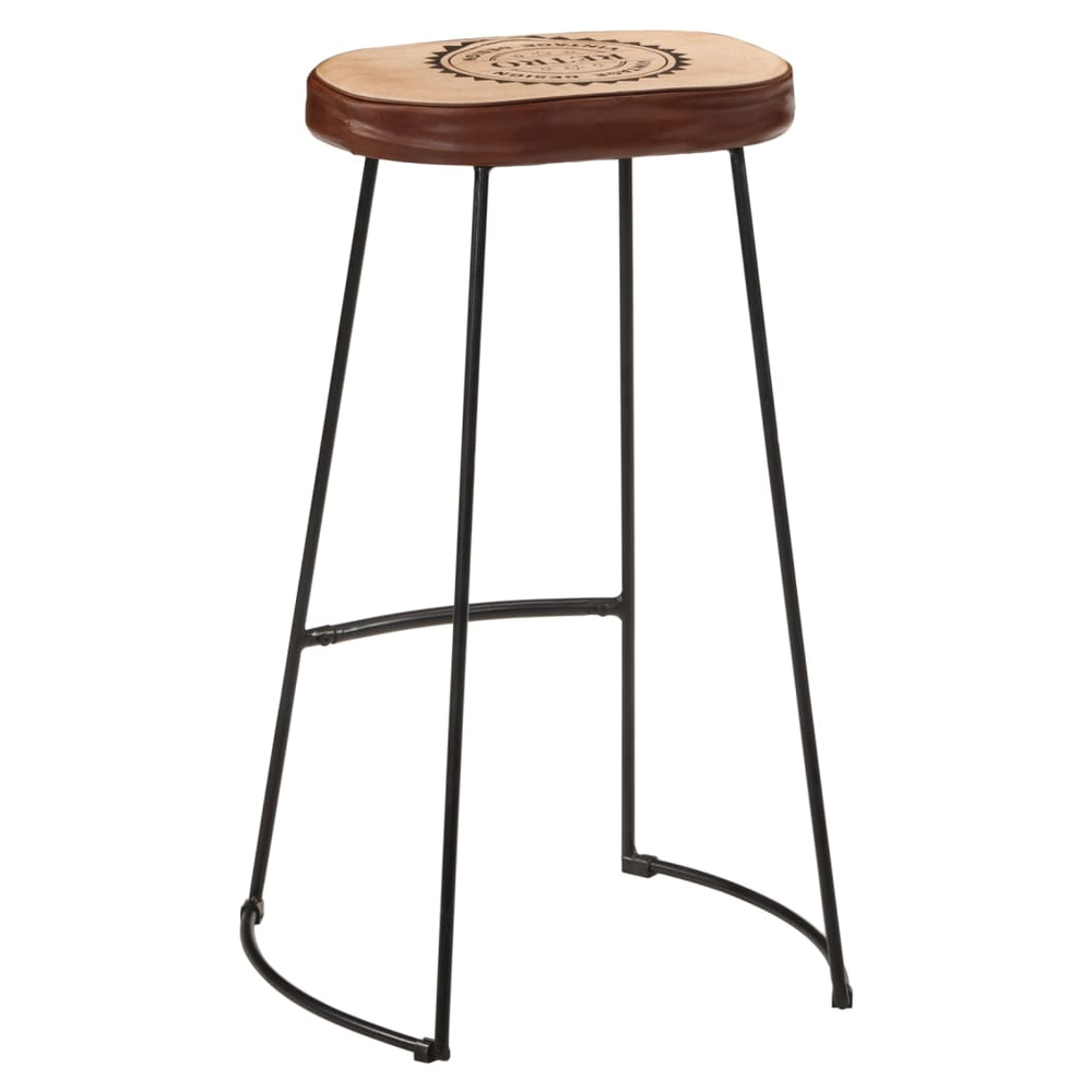 Bar Stools 2 pcs vidaXL Dark Brown 44x37.5x78 cm by vidaXL