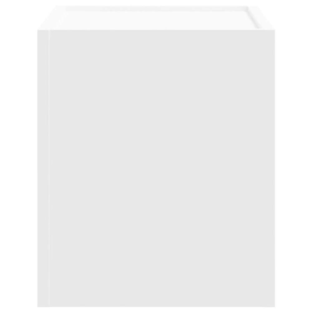 Wall-mounted Bedside Cabinet White 45x30x35 cm - Bedside Table from vidaXL