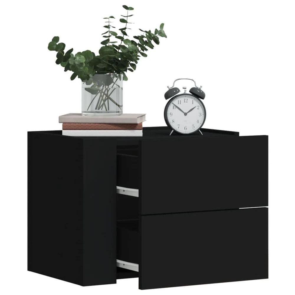 Wall-mounted Bedside Cabinet White 45x30x35 cm - Bedside Table from vidaXL