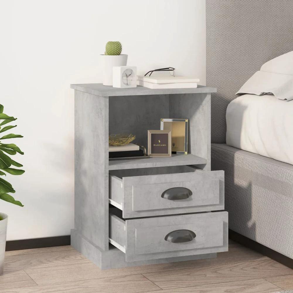 vidaXL Bedside Cabinet White 43x36x60 cm vidaXL - Nightstands Bedside Table