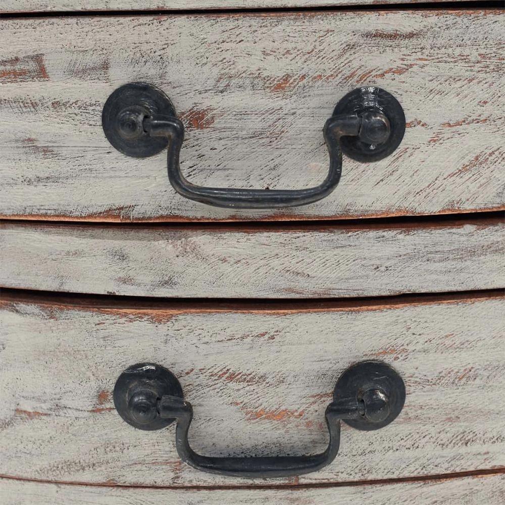 Bedside Cabinet Solid Reclaimed Wood vidaXL 48x35x64 cm by vidaXL