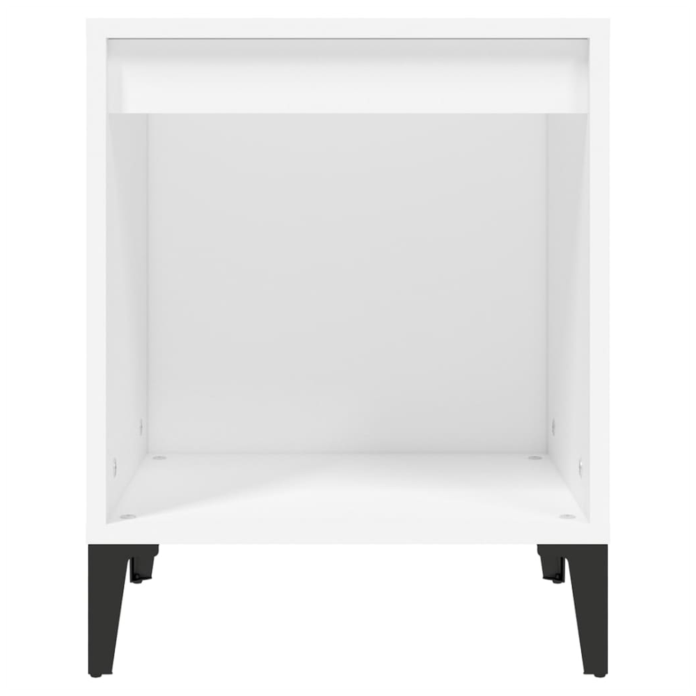 vidaXL Bedside Cabinet White 40x35x50 cm vidaXL - Nightstands Bedside Table