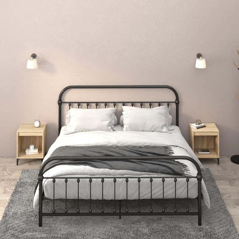 Bedside Cabinet White 40x35x50 cm vidaXL by vidaXL