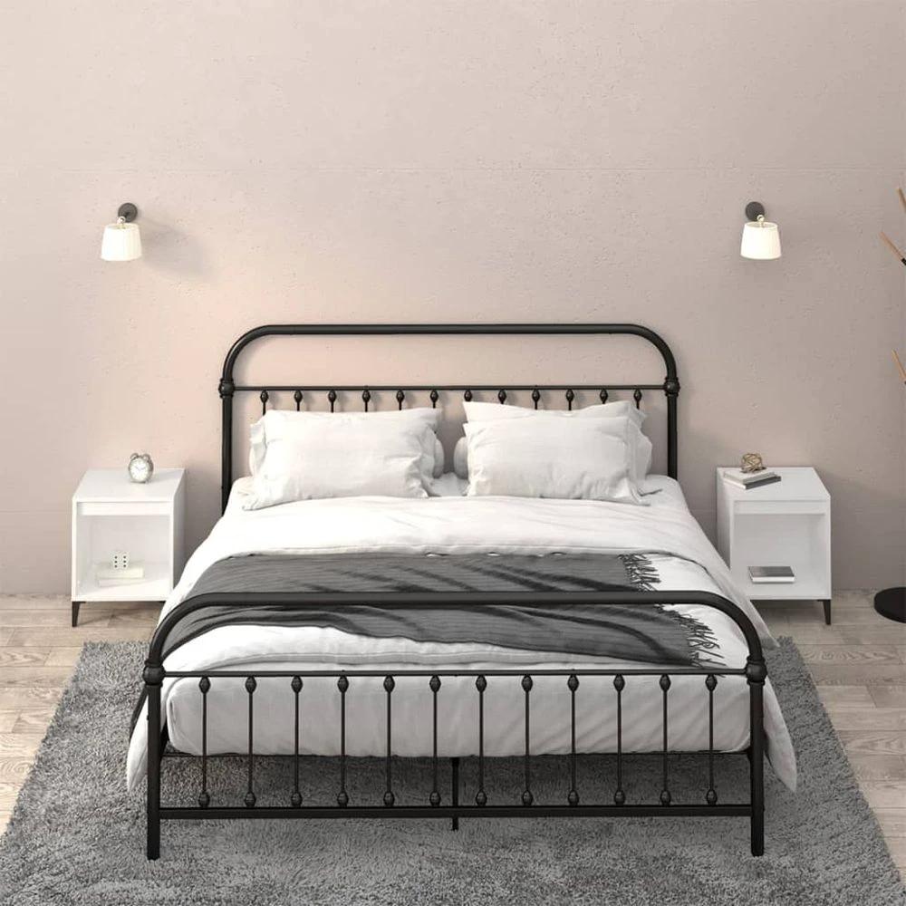 Bedside Cabinet White 40x35x50 cm vidaXL by vidaXL