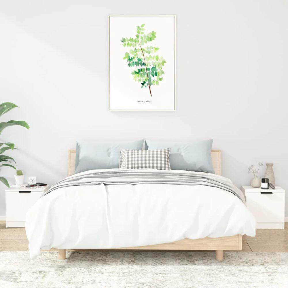 Bedside Cabinet Smoked Oak 40x39x40 cm vidaXL by vidaXL