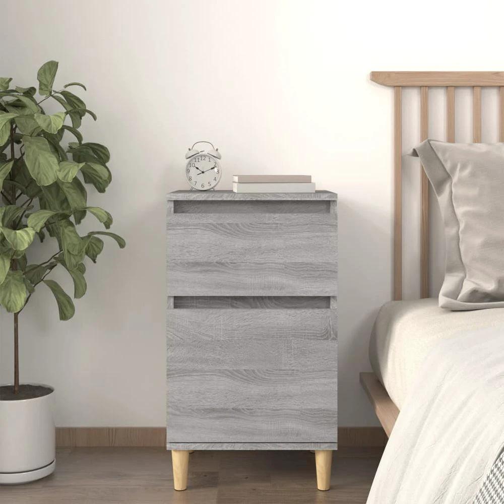 Bedside Cabinet White 40x35x70 cm vidaXL by vidaXL