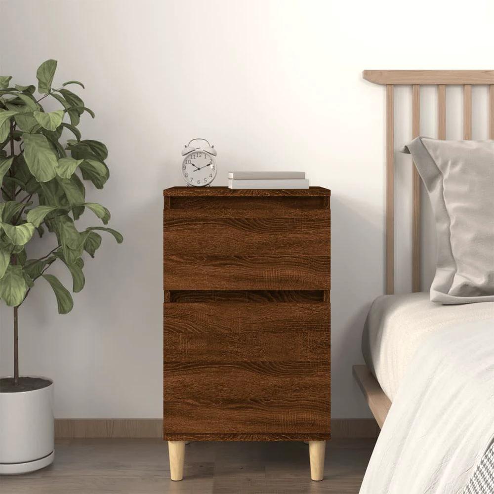 Bedside Cabinet White 40x35x70 cm vidaXL by vidaXL