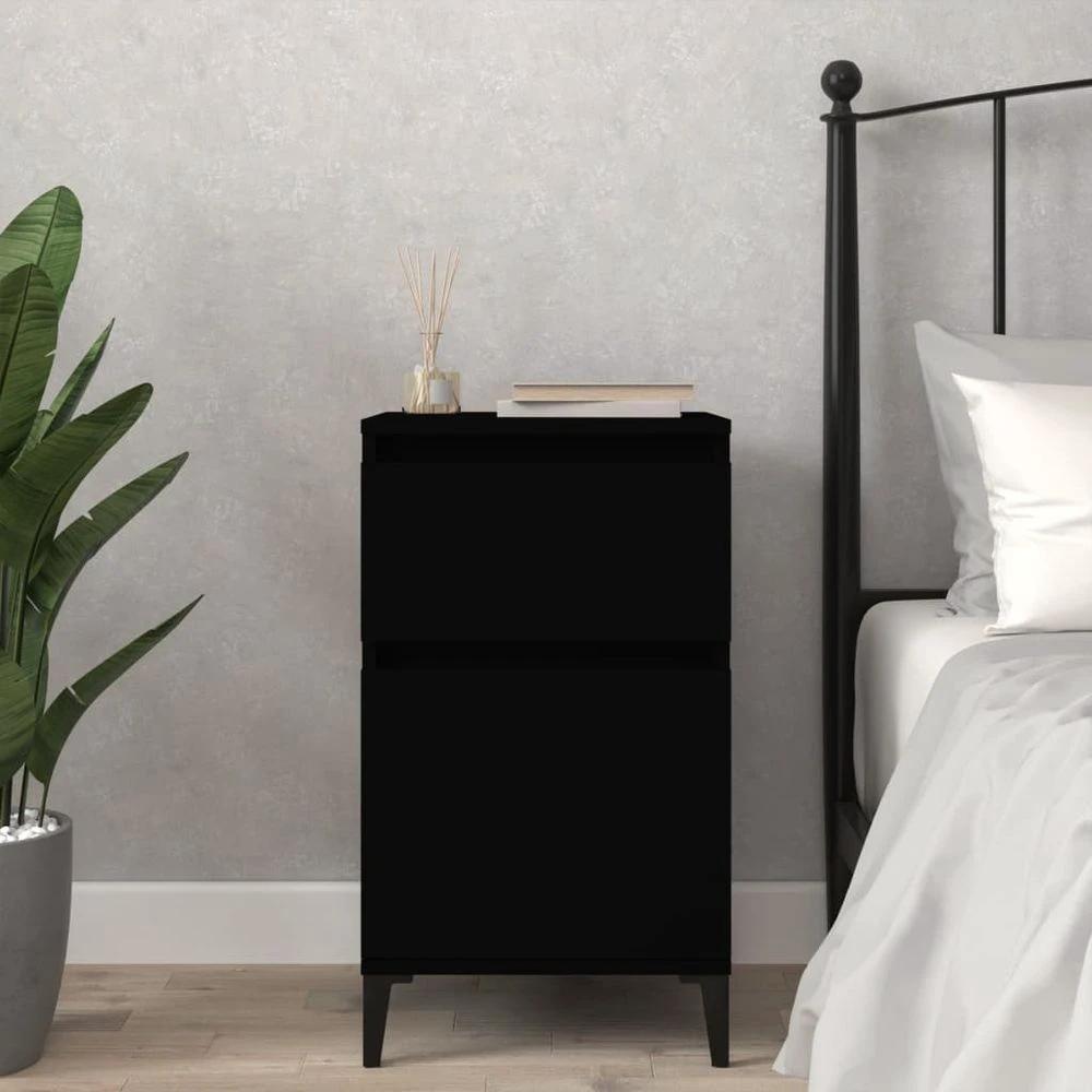 vidaXL Bedside Cabinet White 40x35x70 cm vidaXL - Nightstands Bedside Table