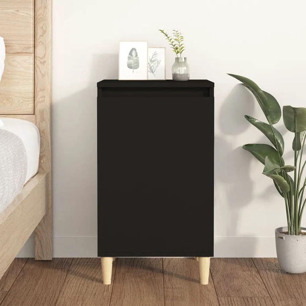 Bedside Cabinet White 40x35x70 cm vidaXL Engineered Wood by vidaXL