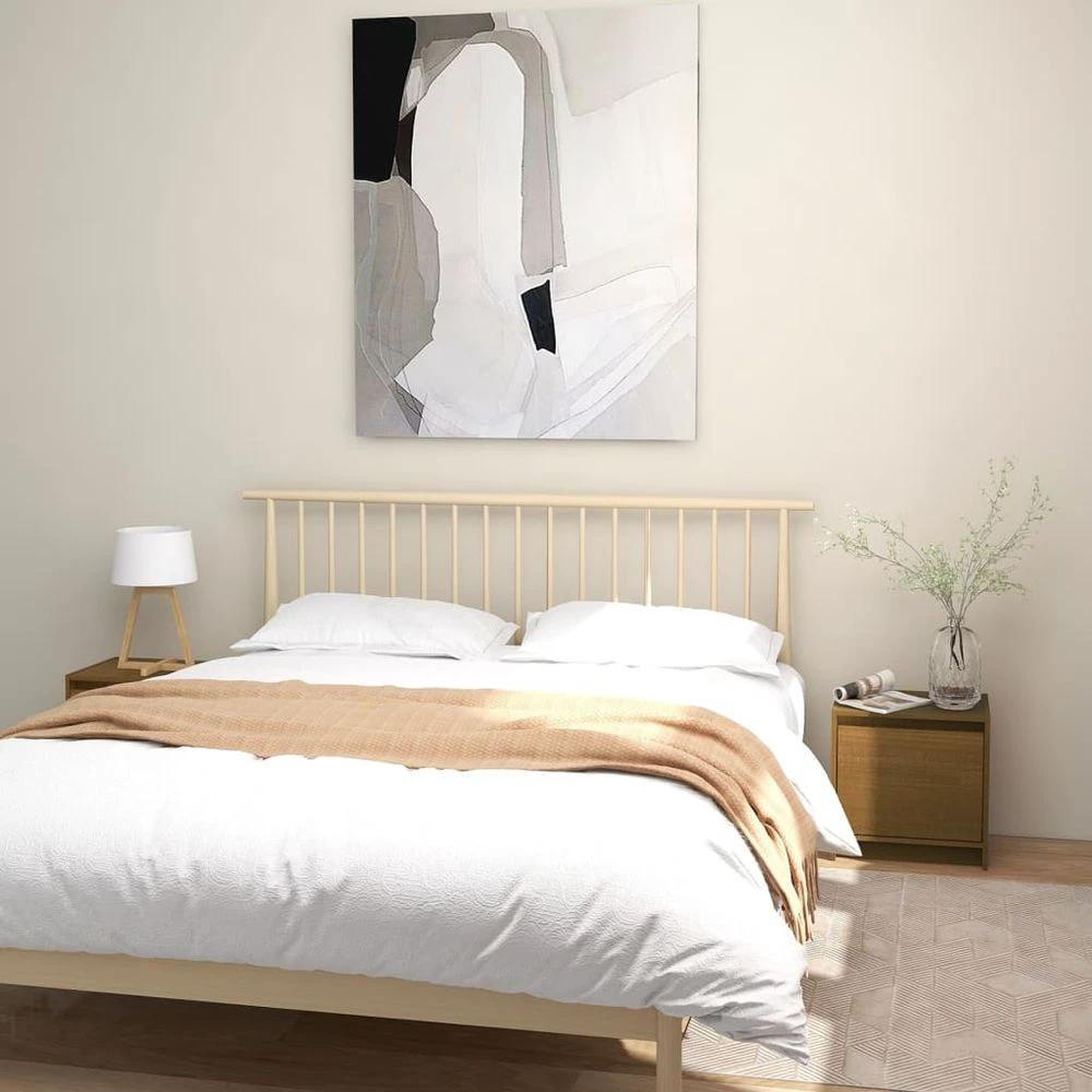 vidaXL Bedside Cabinet 40x30.5x40 cm vidaXL Solid Pinewood - Nightstands Bedside Table