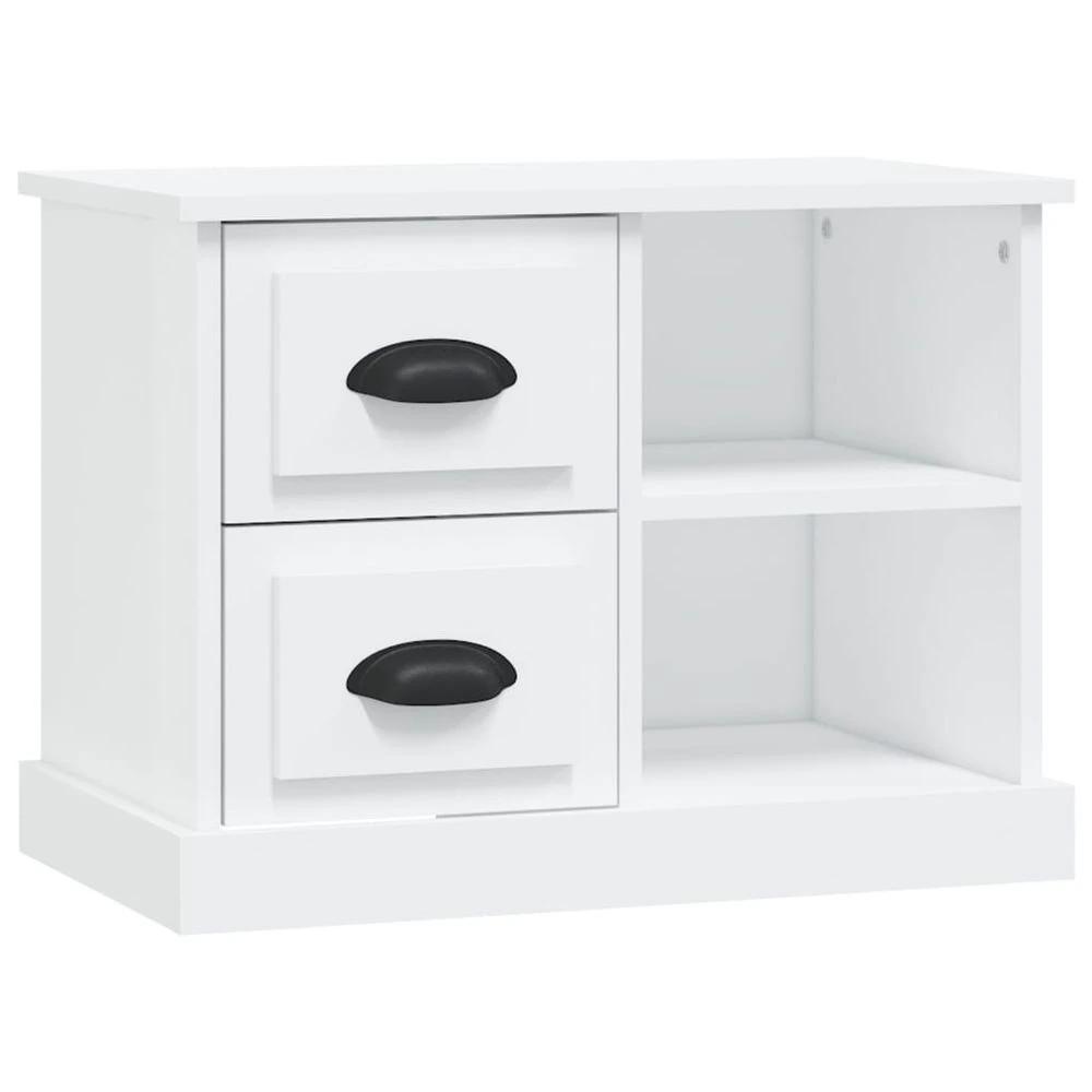 Bedside Cabinet White 60x35.5x45 cm vidaXL by vidaXL