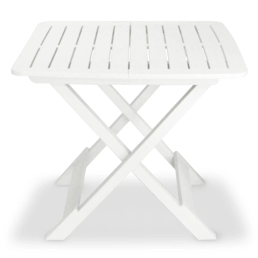vidaXL 3 Piece Folding Bistro Set Plastic Anthracite by vidaXL