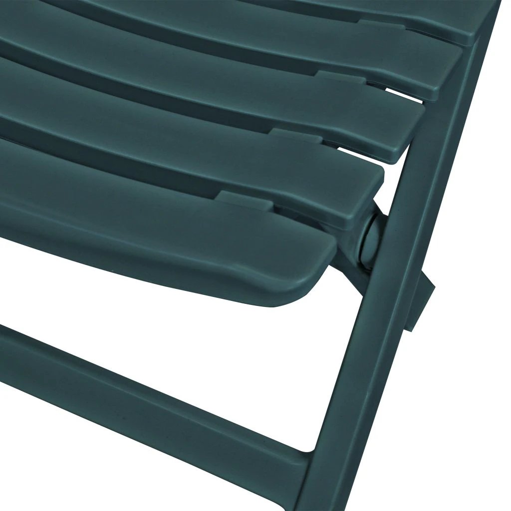 vidaXL 3 Piece Folding Bistro Set Plastic Anthracite - Bistro Sets