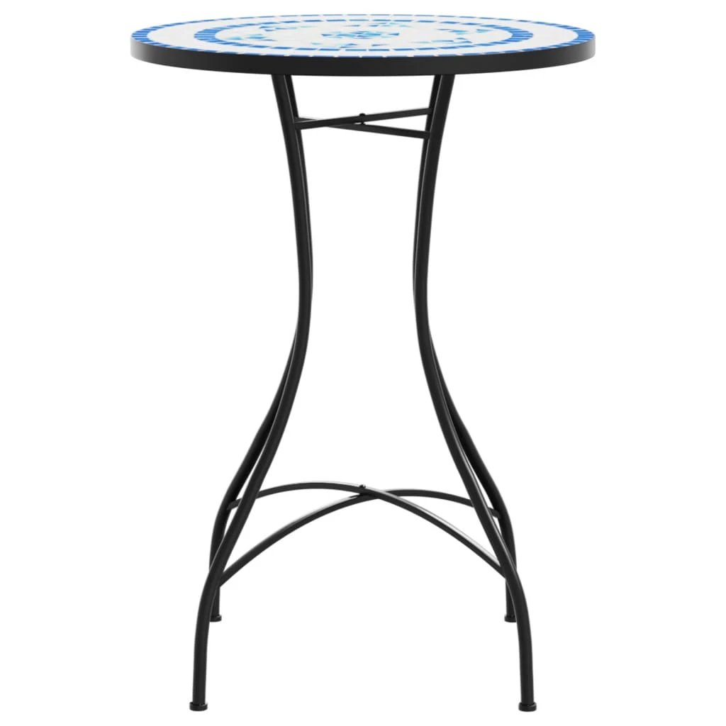 vidaXL Mosaic Bistro Table Terracotta 60 cm Ceramic by vidaXL